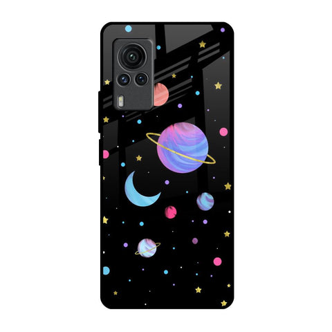 Planet Play Vivo X60 PRO Glass Back Cover Online