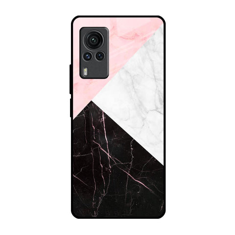 Marble Collage Art Vivo X60 PRO Glass Back Cover Online