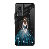 Queen Of Fashion Vivo X60 PRO Glass Back Cover Online
