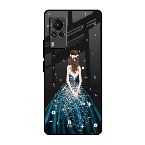 Queen Of Fashion Vivo X60 PRO Glass Back Cover Online