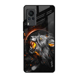 Aggressive Lion Vivo X60 PRO Glass Back Cover Online