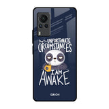 Struggling Panda Vivo X60 PRO Glass Back Cover Online