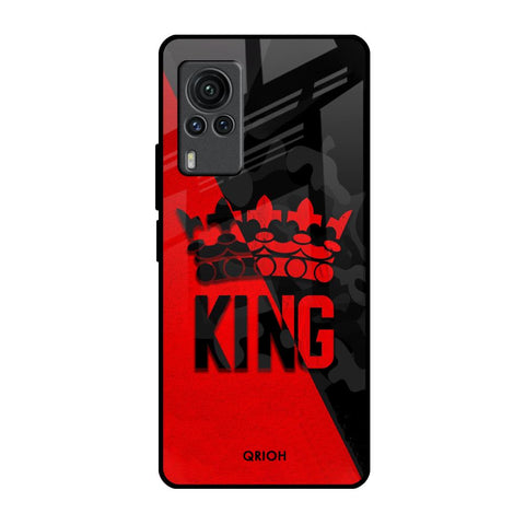 I Am A King Vivo X60 PRO Glass Back Cover Online