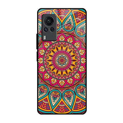Elegant Mandala Vivo X60 PRO Glass Back Cover Online