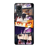 Anime Eyes Vivo X60 PRO Glass Back Cover Online