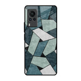 Abstact Tiles Vivo X60 PRO Glass Back Cover Online