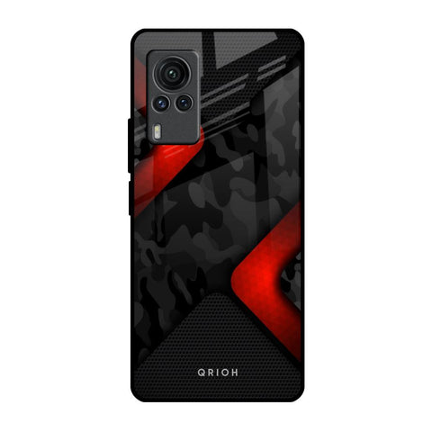 Modern Camo Abstract Vivo X60 PRO Glass Back Cover Online