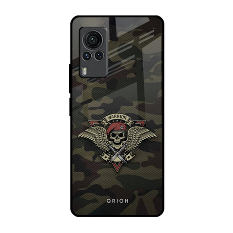 Army Warrior Vivo X60 PRO Glass Back Cover Online