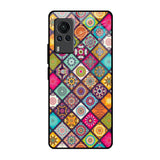 Multicolor Mandala Vivo X60 PRO Glass Back Cover Online