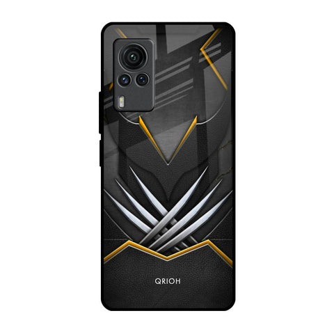 Black Warrior Vivo X60 PRO Glass Back Cover Online