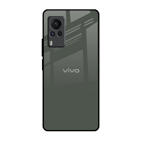 Charcoal Vivo X60 PRO Glass Back Cover Online