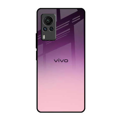 Purple Gradient Vivo X60 PRO Glass Back Cover Online