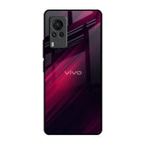 Razor Black Vivo X60 PRO Glass Back Cover Online