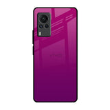 Magenta Gradient Vivo X60 PRO Glass Back Cover Online