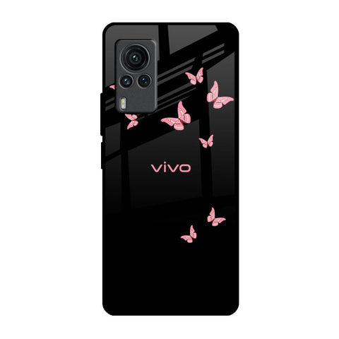 Fly Butterfly Vivo X60 PRO Glass Back Cover Online