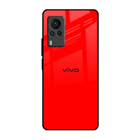 Blood Red Vivo X60 PRO Glass Back Cover Online