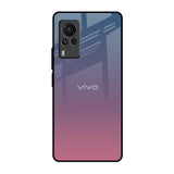 Pastel Gradient Vivo X60 PRO Glass Back Cover Online