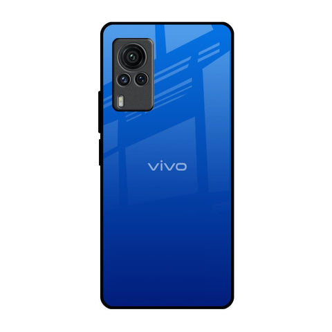 Egyptian Blue Vivo X60 PRO Glass Back Cover Online