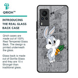 Cute Baby Bunny Glass Case for Vivo X60 PRO