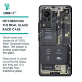 Skeleton Inside Glass Case for Vivo X60 PRO