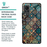 Retro Art Glass Case for Vivo X60 PRO