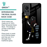 Luffy Line Art Glass Case for Vivo X60 PRO