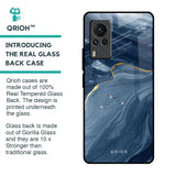Deep Ocean Marble Glass Case for Vivo X60 PRO
