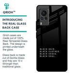 Black Soul Glass Case for Vivo X60 PRO