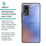 Blue Aura Glass Case for Vivo X60 PRO