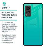 Cuba Blue Glass Case For Vivo X60 PRO