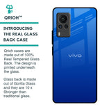Egyptian Blue Glass Case for Vivo X60 PRO