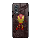 Angry Baby Super Hero OnePlus Nord 2 Glass Back Cover Online