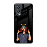 Punjabi Singer Poster OnePlus Nord 2 Glass Back Cover Online