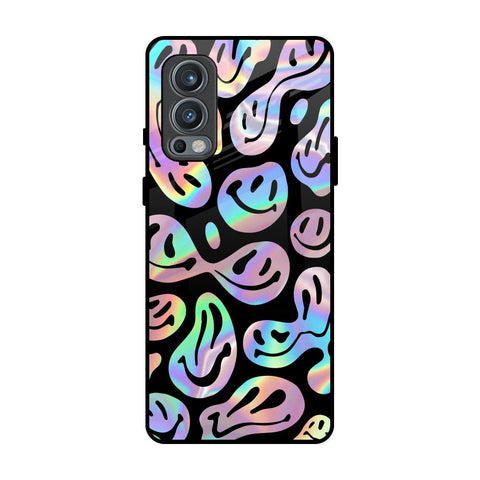 Acid Smile OnePlus Nord 2 Glass Back Cover Online