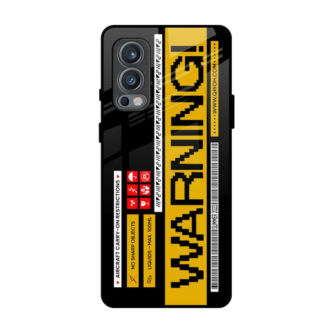 Aircraft Warning OnePlus Nord 2 Glass Back Cover Online