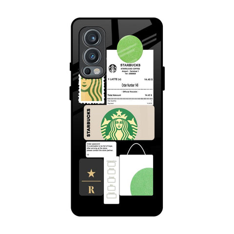 Coffee Latte OnePlus Nord 2 Glass Back Cover Online
