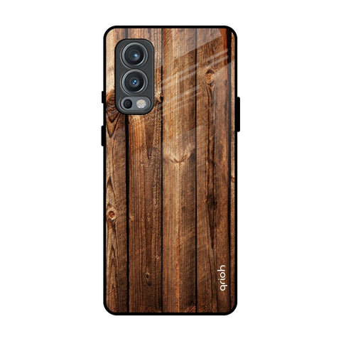 Timber Printed OnePlus Nord 2 Glass Back Cover Online