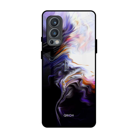 Enigma Smoke OnePlus Nord 2 Glass Back Cover Online