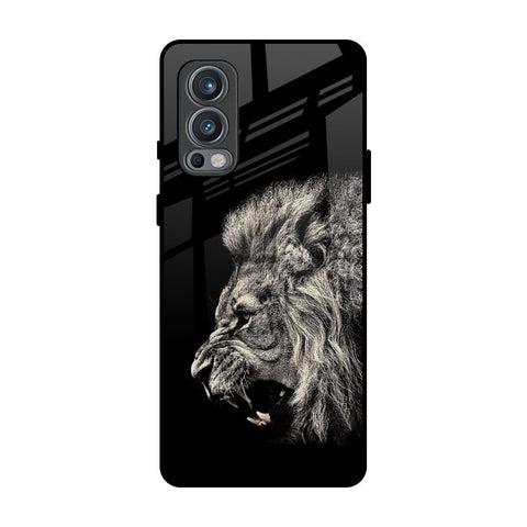 Brave Lion OnePlus Nord 2 Glass Back Cover Online
