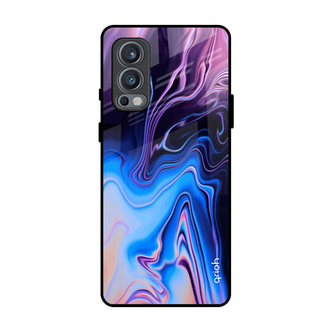 Psychic Texture OnePlus Nord 2 Glass Back Cover Online
