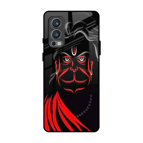 Lord Hanuman OnePlus Nord 2 Glass Back Cover Online