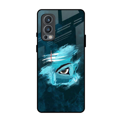 Power Of Trinetra OnePlus Nord 2 Glass Back Cover Online