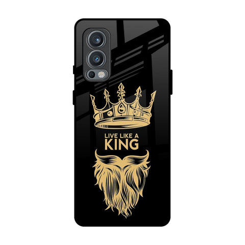King Life OnePlus Nord 2 Glass Back Cover Online