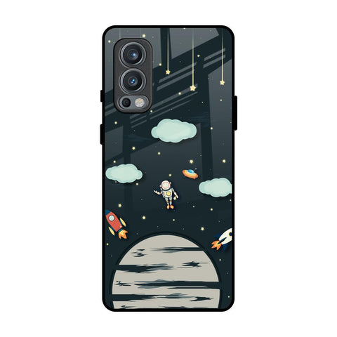 Astronaut Dream OnePlus Nord 2 Glass Back Cover Online