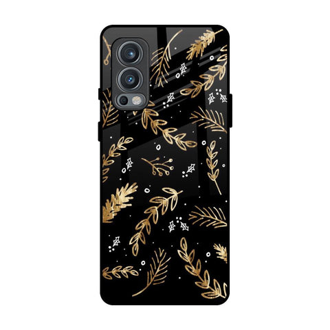 Autumn Leaves OnePlus Nord 2 Glass Back Cover Online