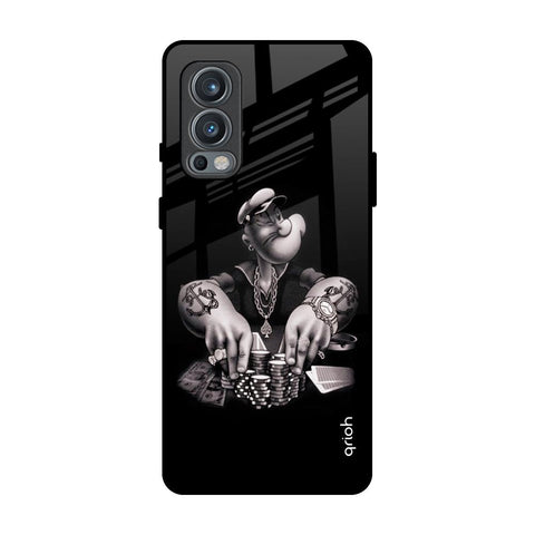 Gambling Problem OnePlus Nord 2 Glass Back Cover Online
