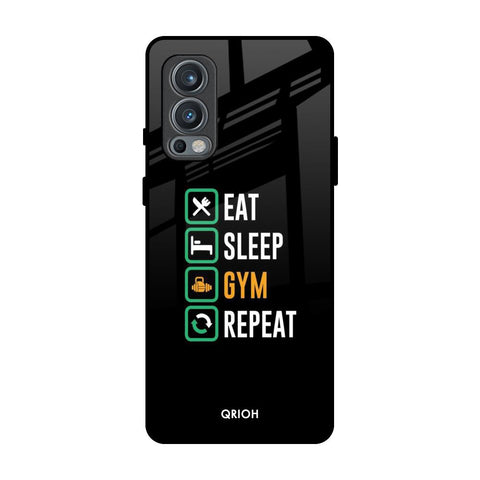 Daily Routine OnePlus Nord 2 Glass Back Cover Online