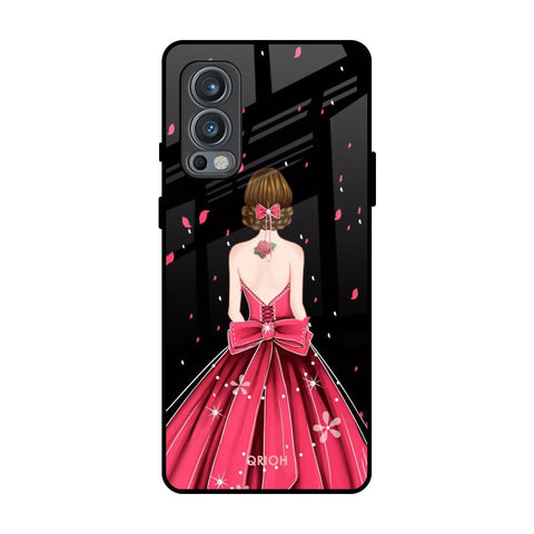 Fashion Princess OnePlus Nord 2 Glass Back Cover Online