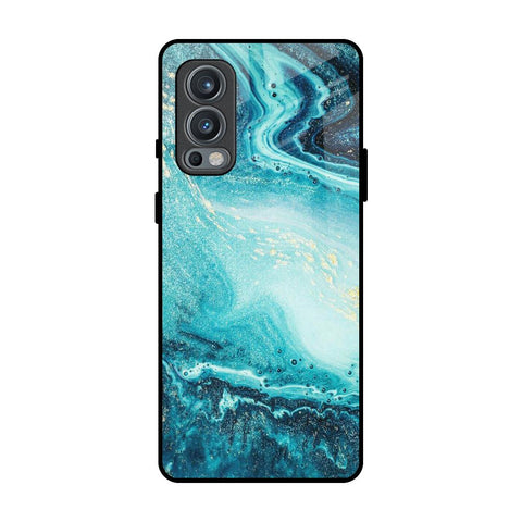 Sea Water OnePlus Nord 2 Glass Back Cover Online