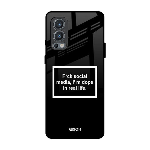 Dope In Life OnePlus Nord 2 Glass Back Cover Online